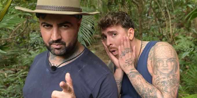 Helden des Dschungels: Cosimo Citiolo (l.) und Gigi Birofio. Dschungelcamp