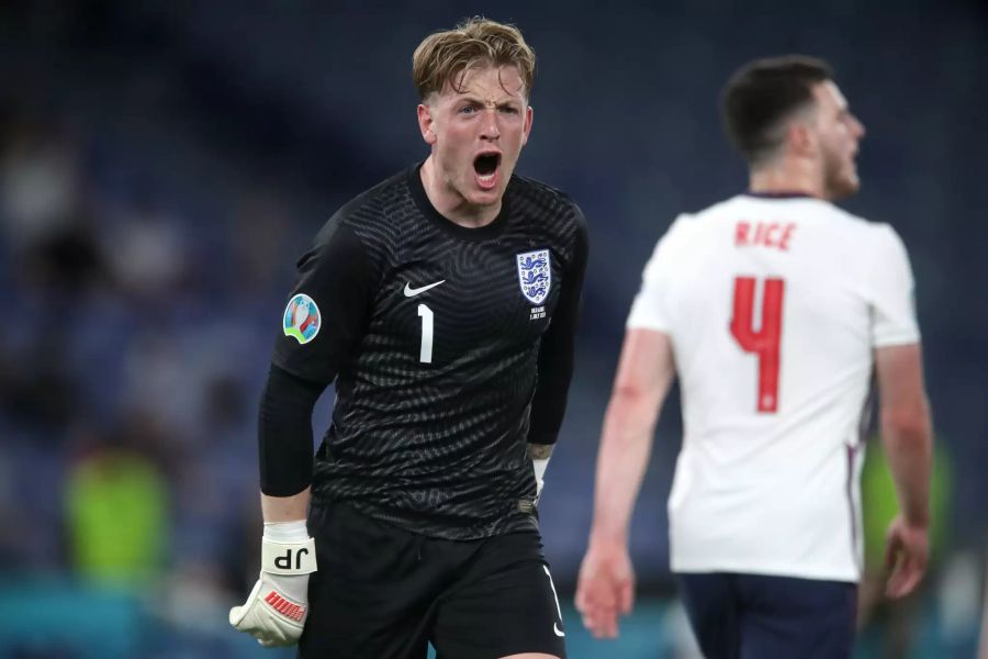 England-Goalie Jordan Pickford hat auch nach fünf Spielen noch kein Gegentor kassiert.