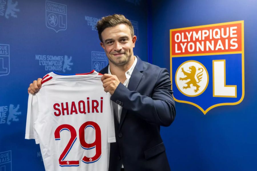 Xherdan Shaqiri spielt erst seit diesem Sommer bei Olympique Lyon.