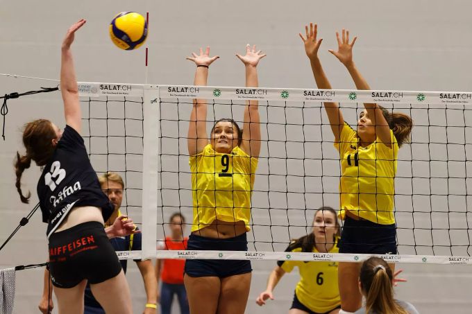 Eine Spielerin von Volley Köniz. Köniz