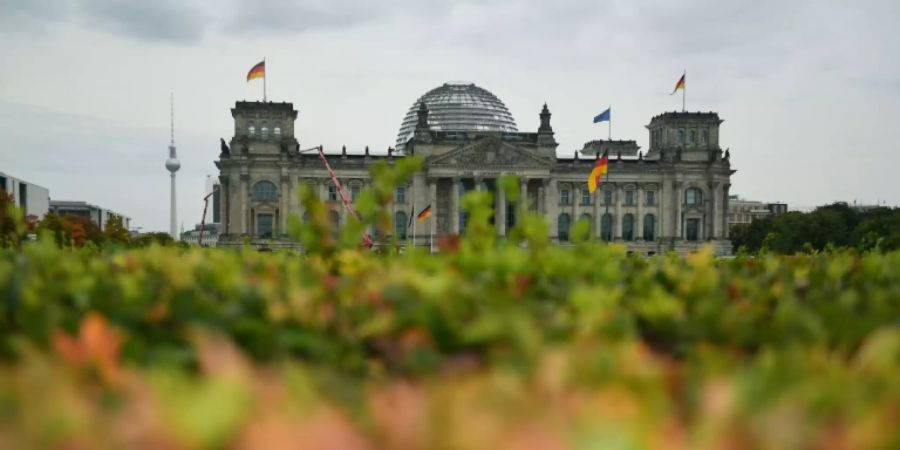 Der Reichstag, Sitz des Bundestags