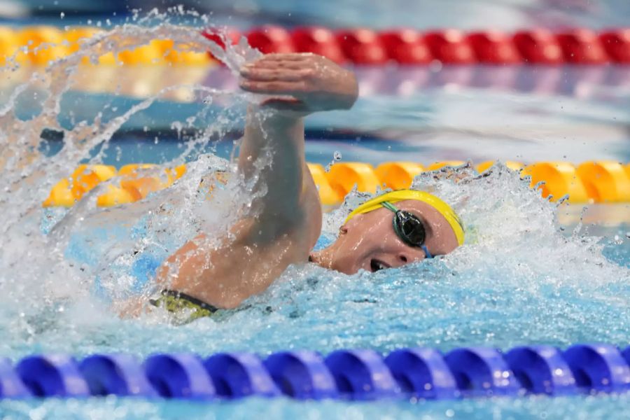 Die Australierin ist über 400 Meter Freistil die Schnellste.