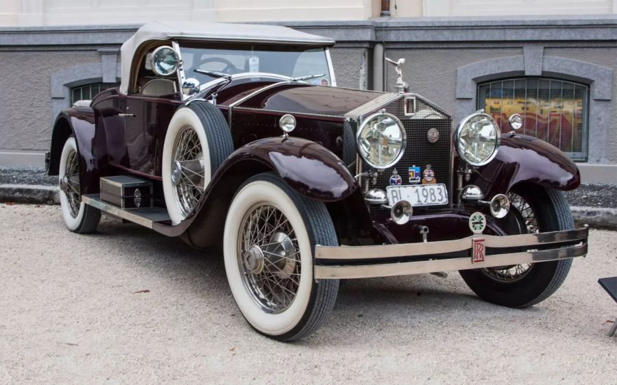 Ja, Autos sahen auch mal so aus: der Rolls-Royce Silver Ghost von 1932.