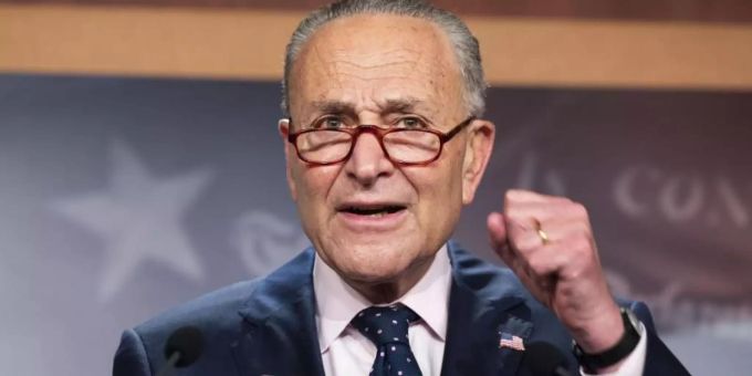 Chuck Schumer ist Mehrheitsführer der Demokraten im US-Senat. usa