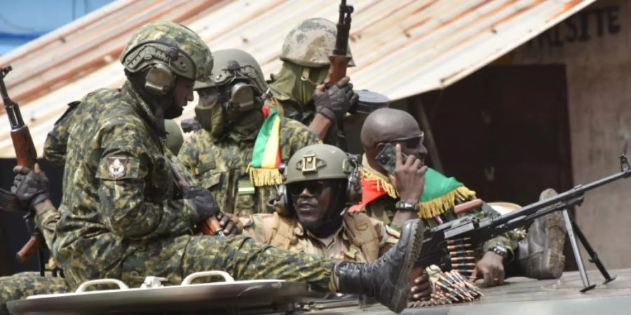 Soldaten in Guinea