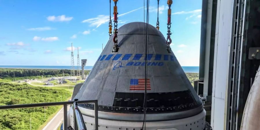 Die «Starliner»-Kapsel auf einer Atlas-V-Rakete