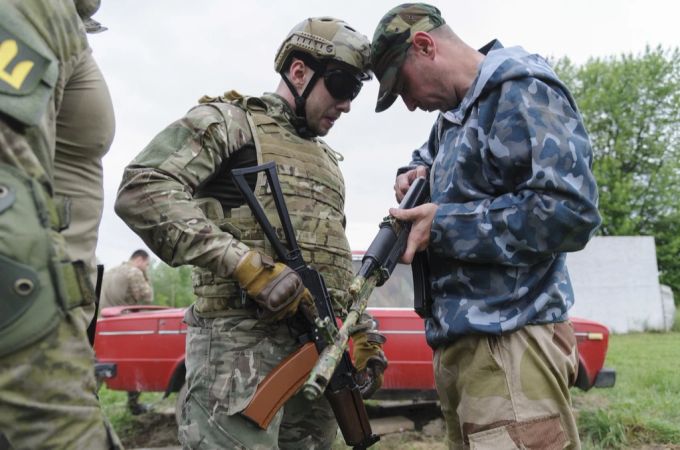 Die Band kommt aus der Gegend Lwiw, die auch schon von russischen Bomben getroffen wurde. (Symbolbild) ukraine krieg
