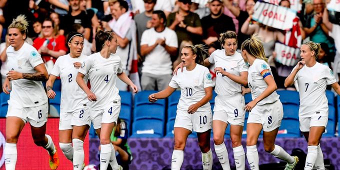 England jubelt erneut: Die «Lionesses» fertigen Norwegen ab. em norwegen