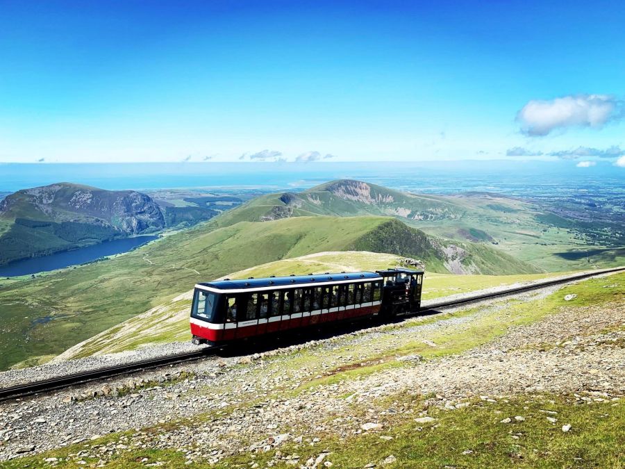 Snowdonia Dampfzug