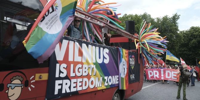 Pride-Parade in Vilnius