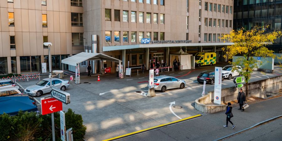Das Kantonsspital in Winterthur.