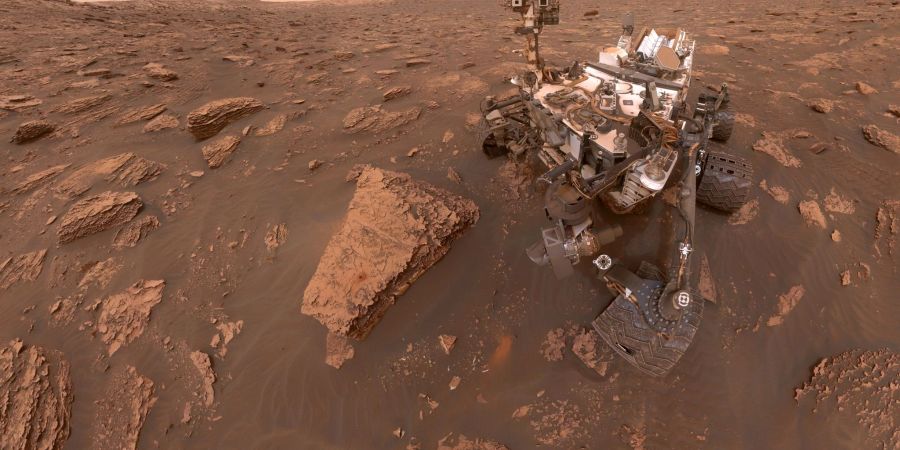 «Curiosity» landete vor zehn Jahren auf dem Mars.