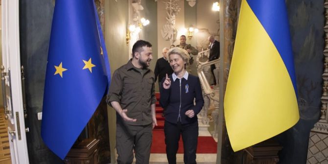 Ukraine eu ursula Selenskyj