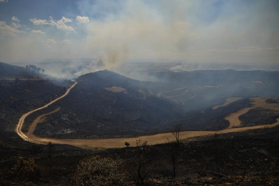Spanien Waldbrand