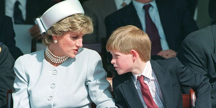 Ein Bild aus alten Tagen: Prinzessin Diana und Prinz Harry.