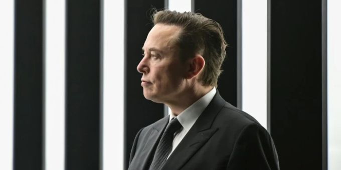 High-Tech-Unternehmer Elon Musk. Elon Musk