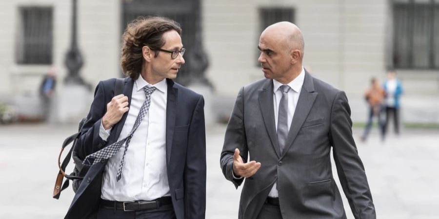 Peter Lauener Alain Berset