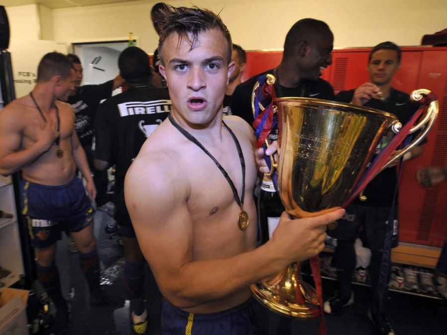 Schon mit 19 Jahren war er erfolgreich und topfit: Xherdan Shaqiri.