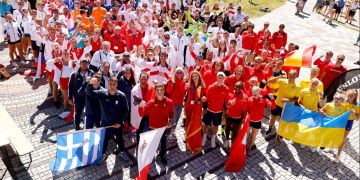 Schweizer Delegation an der U18-EM in Klosters