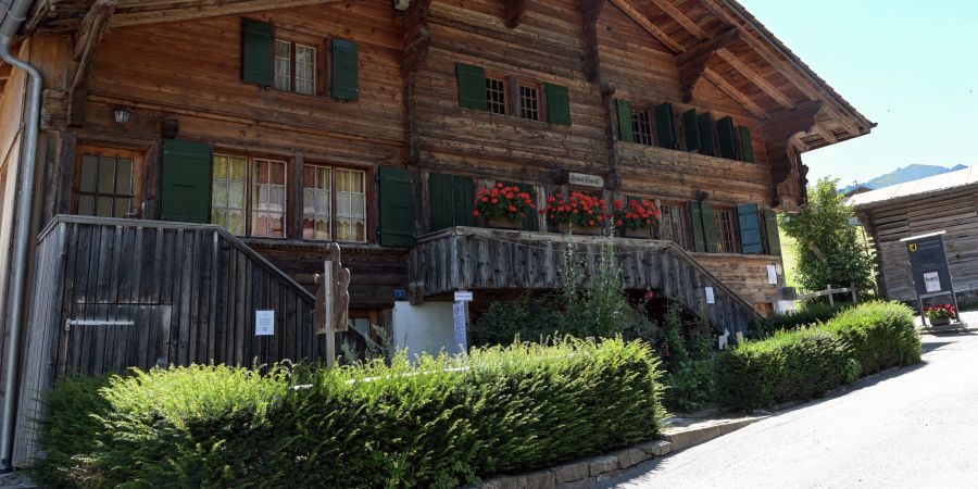 Das Heimatmuseum Zweisimmen an der Kirchgasse 11. - Simmental