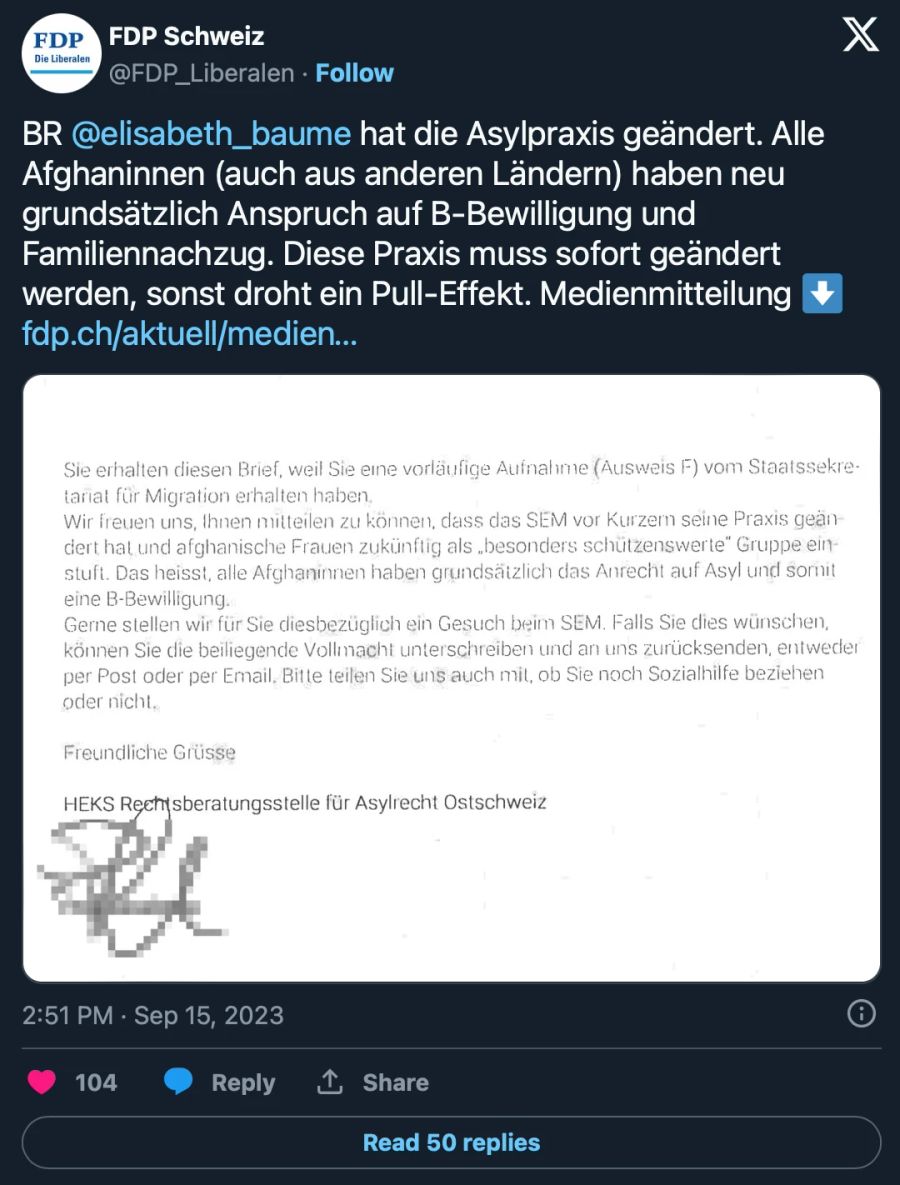 Afghaninnen FDP