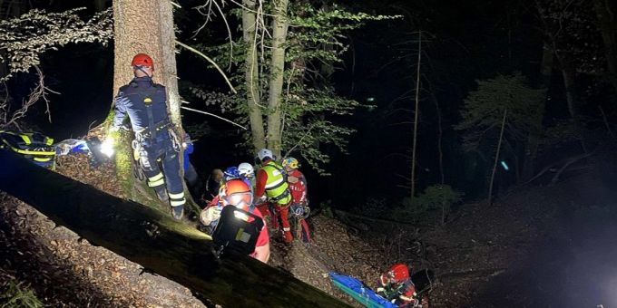 Mehrere Verletzte nach einem Verkehrsunfall in Cheyres. Verkehrsunfall in Cheyres