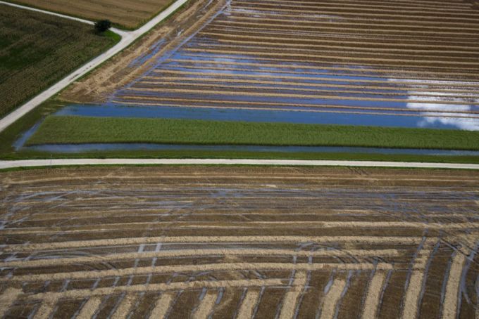 Ein Problem des Drei-Seen-Lands sind abgesackte Äcker. Drei-Seen-Land Renaturierung