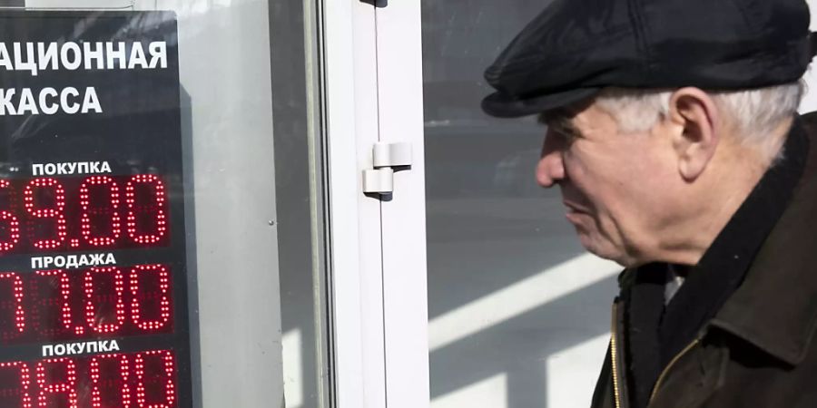 In der russischen Hauptstadt Moskau dürfen ältere Menschen nur noch in Ausnahmefällen auf die Strasse gehen. (Symbolbild)
