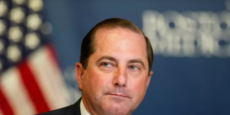US-Gesundheitsminister Alex Azar