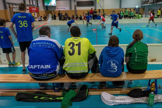 Gespannte Erwartung vor einem Penalty.