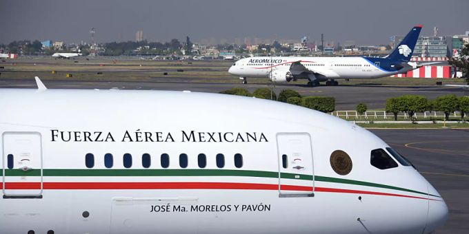 Der mexikanische Präsident Andrés Manuel López Obrador will auf das Präsidentenflugzeug verzichten.(Archivbild) Der mexikanische Präsident Andrés Manuel López Obrador will auf das Präsidentenflugzeug verzichten.(Archivbild)