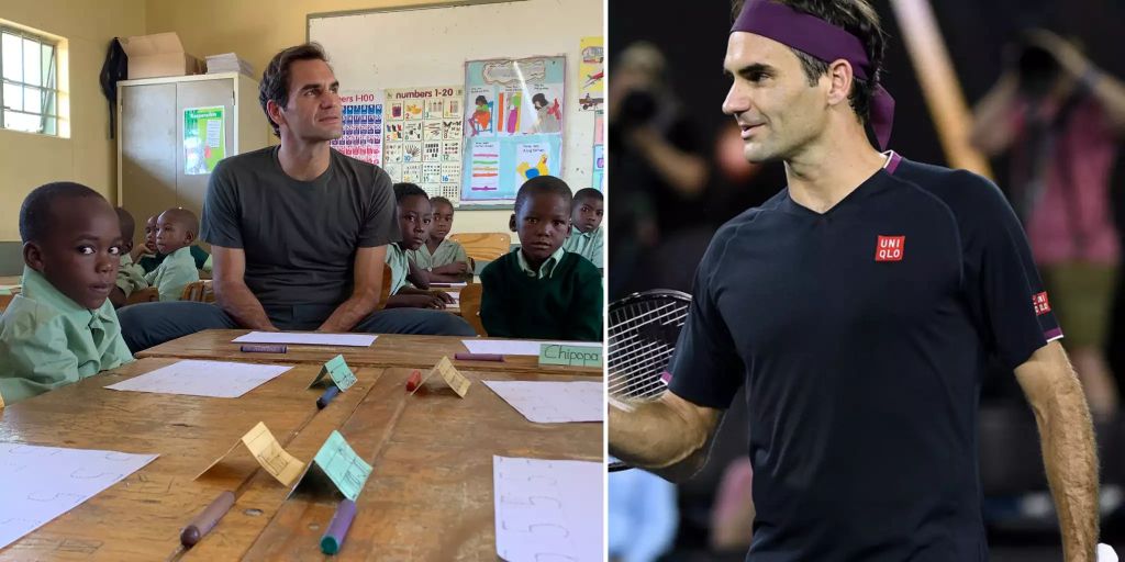 Roger Federer: Namibische Kinder wissen nicht, wer er ist