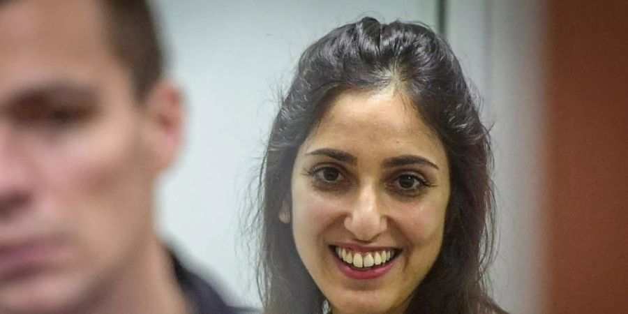 Naama Issachar bei der Berufungsverhandlung im Dezember 2019