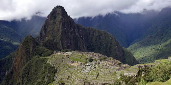 Machu Picchu in Peru. n