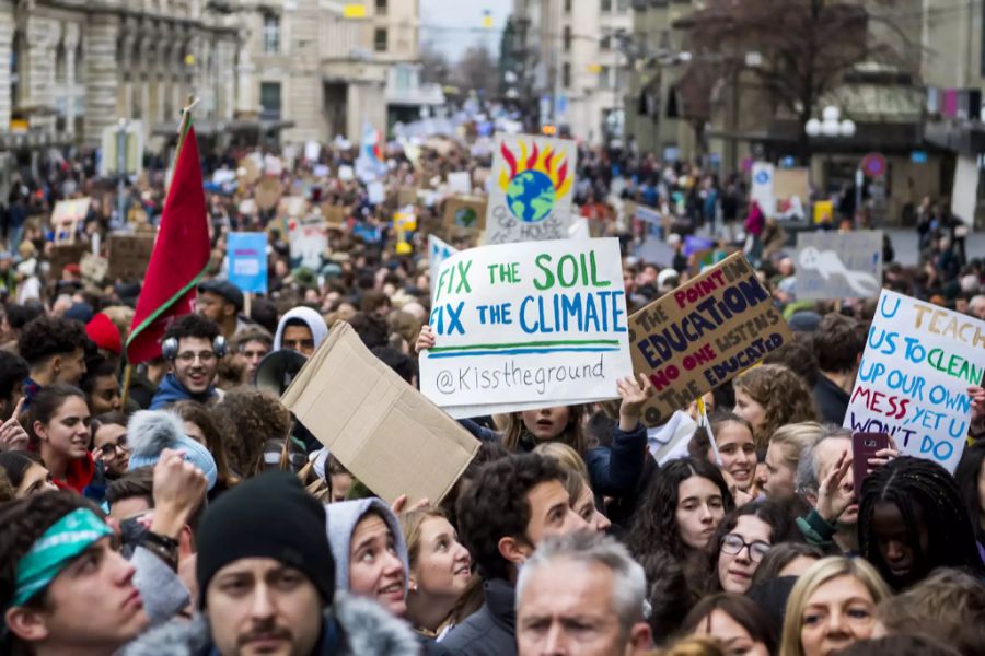 klimastreik schweiz