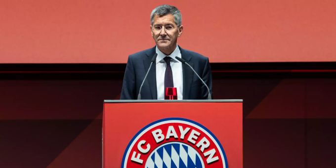 Sieht den FC Bayer gut aufgestellt für die Zeit nach der Corona-Krise: Club-Präsident Herbert Hainer. Bayern München Herbert Hainer