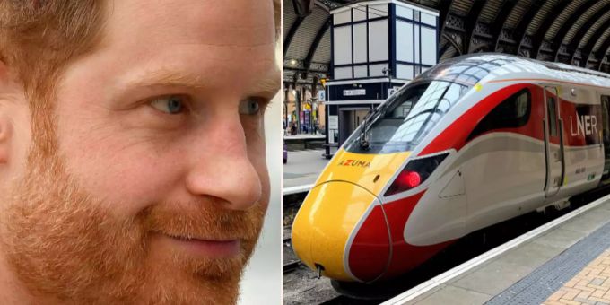 Das darf nur Queen - Prinz Harry sperrt 1. Klasse-Abteil der Bahn