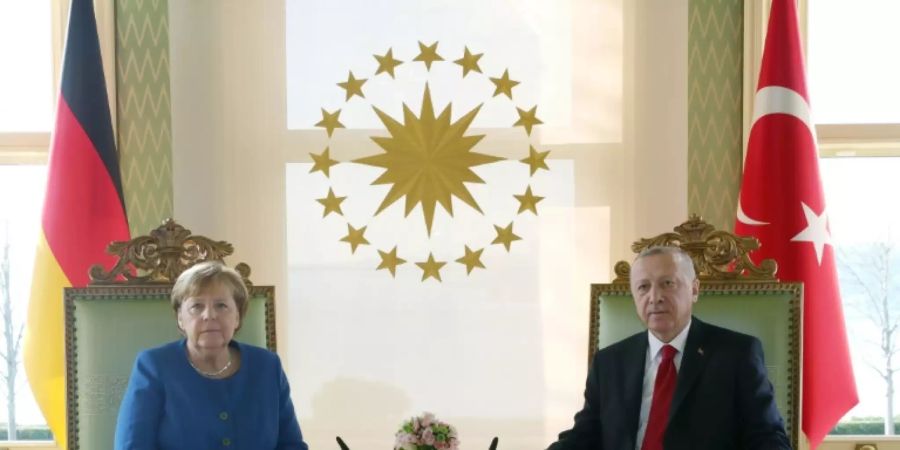 Merkel und Erdogan in Istanbul
