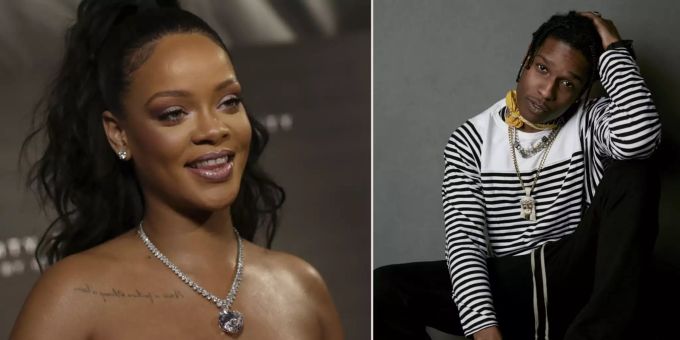 Datet Sängerin Rihanna etwa A$AP Rocky? a ap rocky