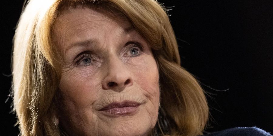 Die Schauspielerin Senta Berger beim  Filmfest Braunschweig.