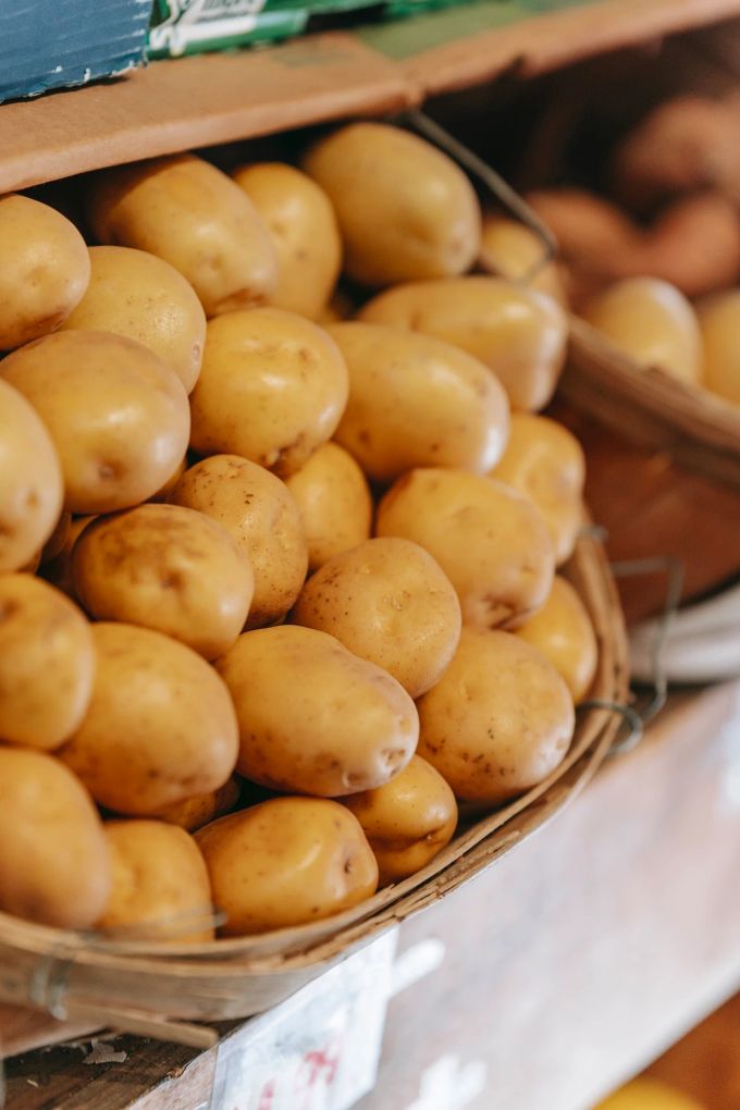 Eingekocht, halten Kartoffeln länger. Kartoffeln
