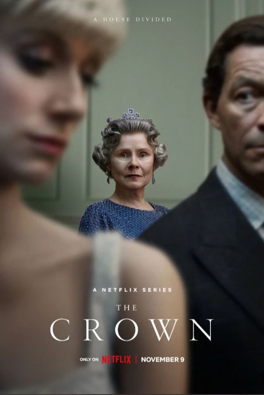 Bilder von der Werbekampagne für die 5. Staffel von «The Crown».