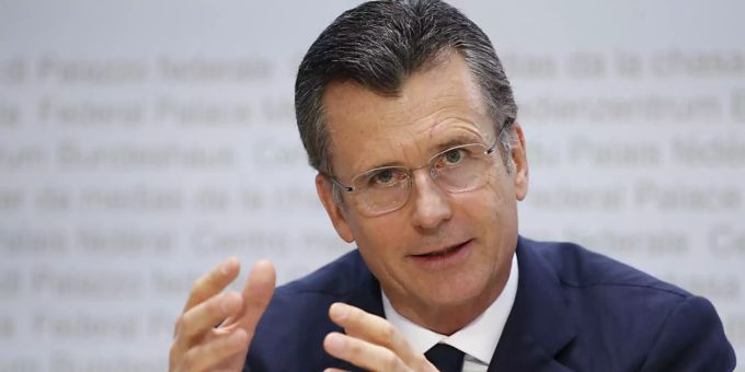 Philipp Hildebrand bei einer Medienkonferenz des Bundes. (Archivbild) Philipp Hildebrand