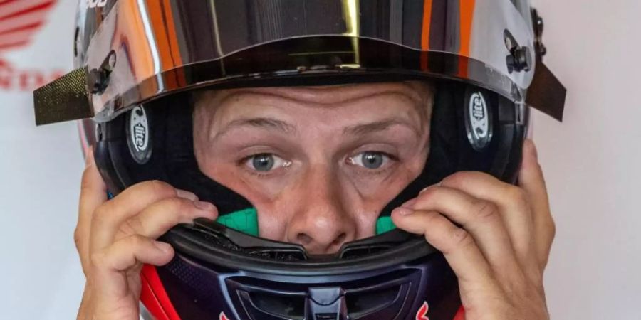 Startet mit einer Wildcard in Jerez: Stefan Bradl. Foto: Robert Michael/dpa-Zentralbild/dpa