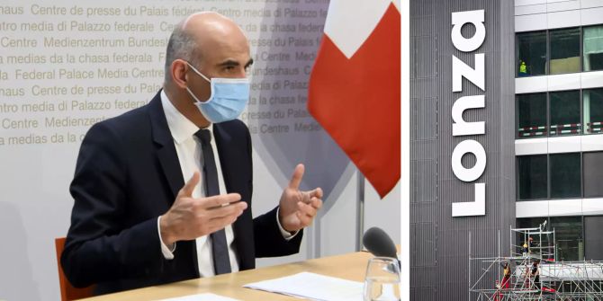 Alain Berset Lonza Moderna