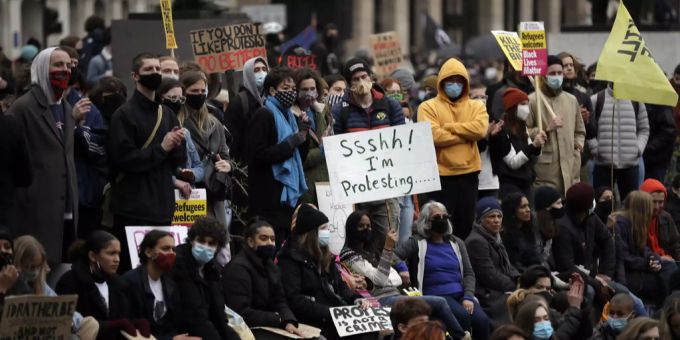 «Kill the Bill» - Erneut Proteste in England gegen neues Polizeigesetz