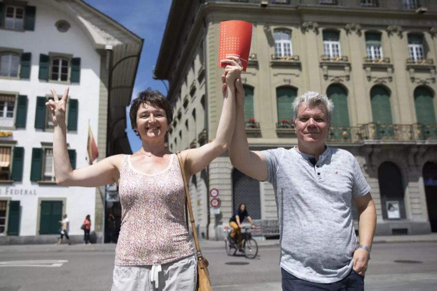 Die Bundesverfassung wurde in den letzten Monaten zum Symbol der Anti-Corona-Demonstrationen.