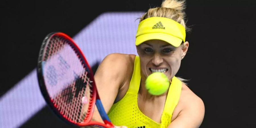 Angelique Kerber liess ihrer Gegnerin keine Chance. Foto: Dean Lewins/AAP/dpa