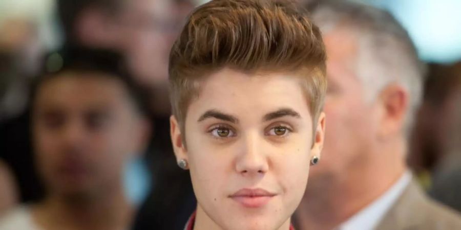 Der Popsänger Justin Bieber (2012) brauchte früher Drogen, um sich zum Weitermachen zu motivieren. Foto: picture alliance / dpa