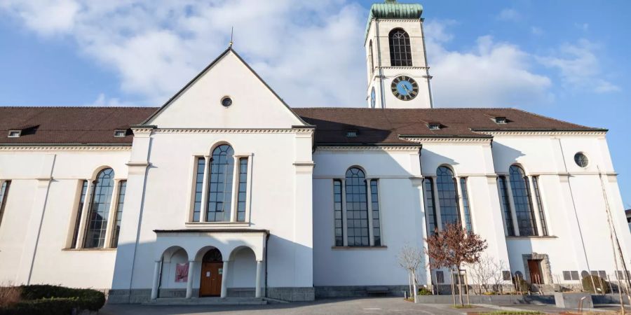 Die katholische Andreaskirche in Gossau (SG).